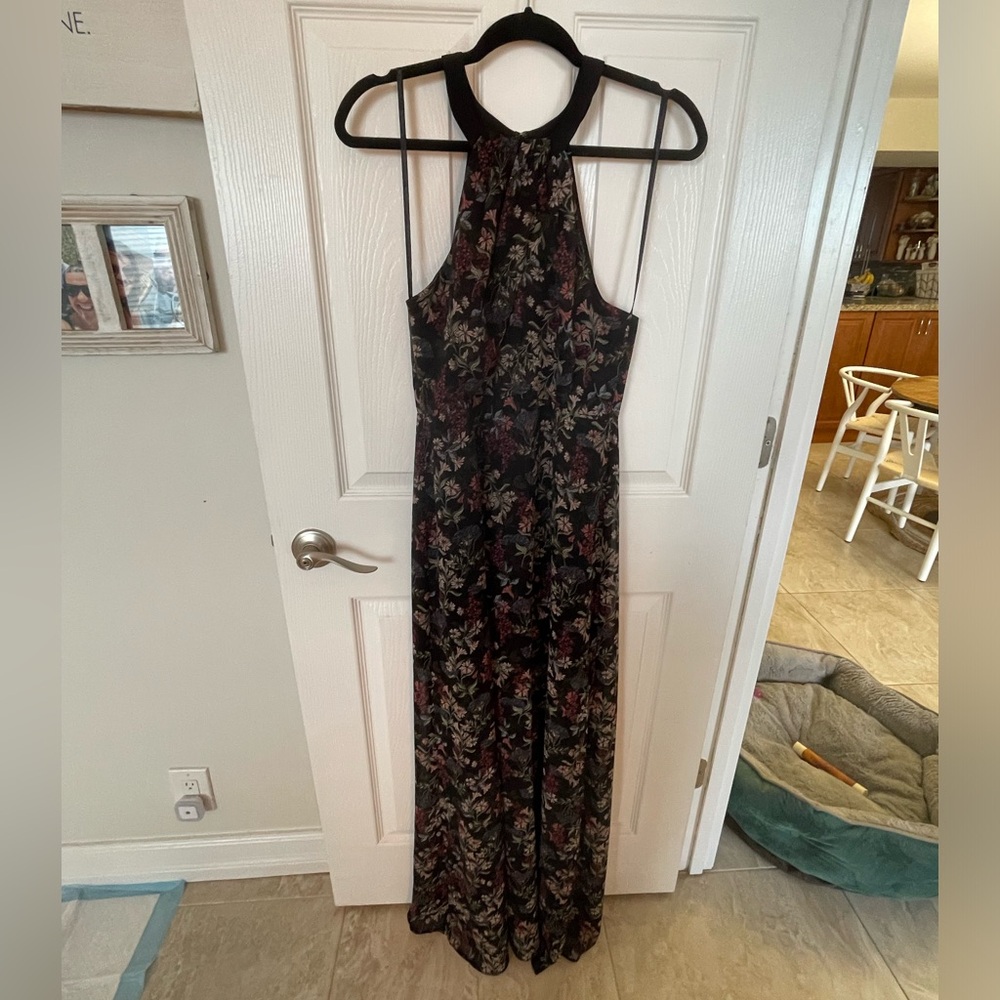 NWT BCBG long floral dress
